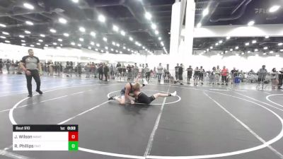 157 lbs Consi Of 8 #1 - Jesse Wilson, Mantanona TC vs Ryan Phillips, Faito Wc
