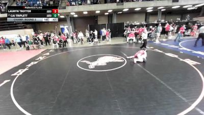 170 lbs Champ. Round 3 - Cai Triplett, Unattached vs Lauryn Trotter, Unattached