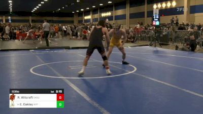 133 lbs C Of 8 #2 - Reece Witcraft, Oklahoma State vs Ethan Oakley, Appalachian State