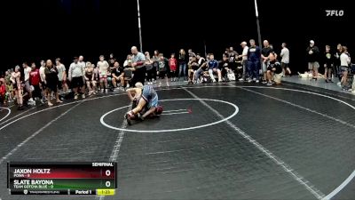 80 lbs Semis (4 Team) - Jaxon Holtz, POWA vs Slate Bayona, Team Gotcha Blue