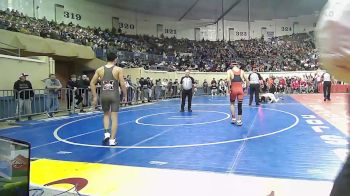 128 lbs Round Of 32 - Michael Hernandez, Putnam City vs Casten Edmonds, Mustang Middle School