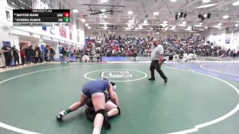 Girls 145 lbs Champ. Round 1 - Kyndra Olmos, Lincoln Girls vs Maycue Mark, Lowell&nbsp;Girls