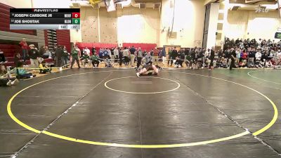 285 lbs Consi Of 4 - Joseph Carbone Jr, North Haven vs Joe Shostak, New London