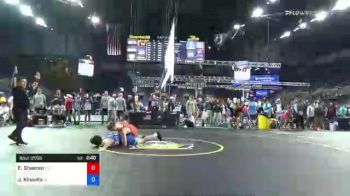 195 lbs Round Of 64 - Eli Sheeren, Texas vs Jackson Kinsella, Iowa