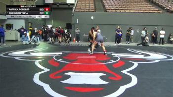 177 lbs Consolation - Patrick Roberts, Buchanan vs Christian Tapia, Porterville
