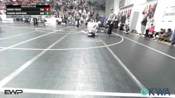 55 lbs Semifinal - Drew Price, Team Tulsa Wrestling Club vs Kanon Zappone, Barnsdall Youth Wrestling