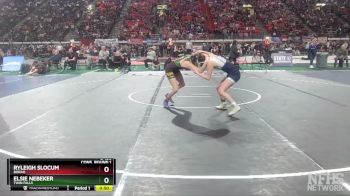 G 100 lbs Cons. Round 1 - Elsie Nebeker, Twin Falls vs Ryleigh Slocum, Borah