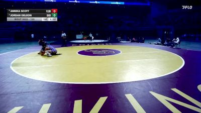 120 lbs 1st Place Match - Jordan Deleon, Oak Ridge vs Annika Scott, Folsom