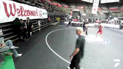 132 lbs Cons. Round 2 - Samuel Aragon, Poway High School Wrestling vs Matthew Gonzales, San Fernando High School Wrestling