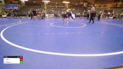 285 lbs Final - Caleb Luker, Pottsville Apache Youth Wrestling vs Coy Whatley, Conway Wrestling Club