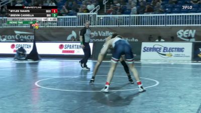 174 lbs Semifinal - Myles Takats, Bucknell vs Brevin Cassella, Binghamton