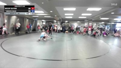 88 lbs Cons. Round 1 - McCoy Slyter, Lewiston Wrestling Club vs Brock Gale, Sanderson Wrestling Academy