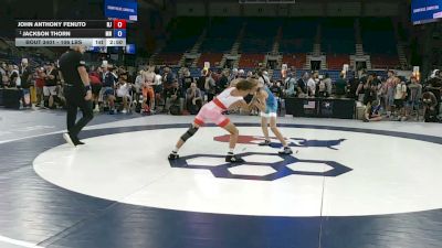 106 lbs Cons. Quarters - John Anthony Fenuto, New Jersey vs Jackson Thorn, Minnesota