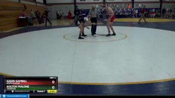 138 lbs Quarterfinal - Kolton Malone, Thurston vs Gavin Gambill, North Eugene