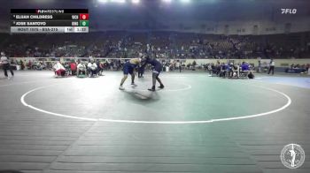 B3A-215 lbs Champ. Round 1 - Elijah Childress, Victory Christian vs Jose Santoyo, Kingfisher