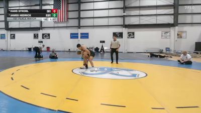 155 lbs 1st Place Match - Hans Strobl, Darkhorse Wrestling Club vs James Hedrick, Red Lion Wrestling Club
