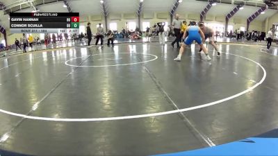 184 lbs Cons. Round 3 - Connor Scuilla, Buffalo Unattached vs Gavin Hannah, Bloomsburg Unattached