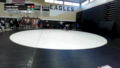 138 lbs Round Of 32 - Derek Massey, Fairfield Warde vs Xavier Molina, West Haven