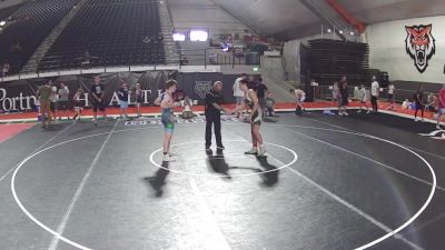 132 lbs Cons. Sub-semis - Acen Clark vs Trestin Houck, Alaska