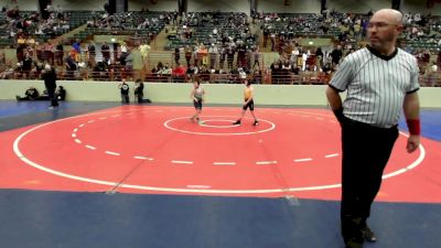 70 lbs Rr Rnd 5 - Garrett Barfield, Harris County Wrestling Club vs Jon-Caiden Byess, Grizzly Wrestling Club