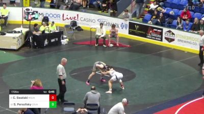 172 lbs Consi Of 32 #2 - Chance Swatski, Mount Carmel vs Sam Persofsky, Council Rock South