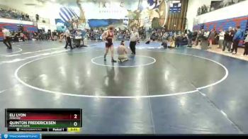 152 lbs Cons. Round 4 - Quinton Fredericksen, Mountain Home vs Eli Lyon, Moscow