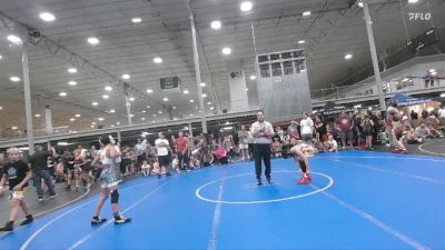 84 lbs Quarterfinals (8 Team) - Max Garcia, Poquoson-Pitbull vs Lucas Feliciano, Terps Xpress