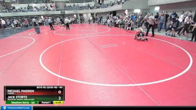 60 lbs 5th Place Match - Michael Madden, Tigers vs Jack Stortz, Waukon Indian Wrestling