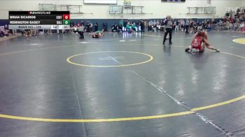 126 lbs Cons. Round 2 - Remington Basey, Dallas vs Brian Sicairos, Centennial