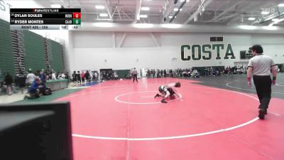 106 lbs Cons. Round 3 - Dylan Soules, Santa Rosa Academy vs Ryder Montes, Schurr