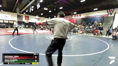 144 lbs 5th Place Match - Anthony Vera, Wilson Long Beach vs Ryan Hanson, Murrieta Valley