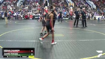 70 lbs Cons. Round 3 - Keenan Chambers, Ruffin Trained Wrestling vs Damien Fewless, Spring Lake Youth Wrestling