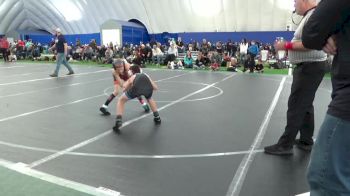 72 lbs Round 4 (8 Team) - Bryce Donahue, Donahue White vs Bruce Fowler, Olympia