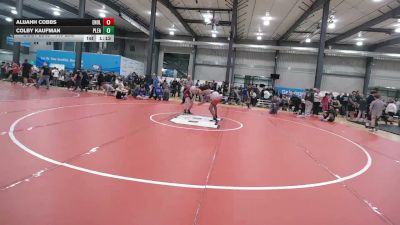 140 lbs Consi Of 4 - Alijahh Cobbs, Enola vs Colby Kaufman, Pleasantville