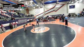 130 lbs 5th Place Match - Anabell Southern, El Paso (E.P.-Gridley) vs Sarah Zuziak, Batavia