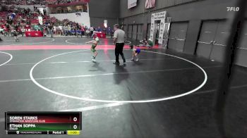 51 lbs Cons. Round 4 - Soren Starks, Stoughton Wrestling Club vs Ethan Soppa, Edgar