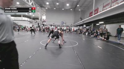 126 lbs Finals (8 Team) - Shane Young, Team Shutt vs Joshua Roman, Pride WC