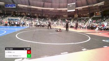 49 lbs Quarterfinal - Jax Miller, HURRICANE WRESTLING ACADEMY vs Jean Marcos Licero Melean, Salina Wrestling Club