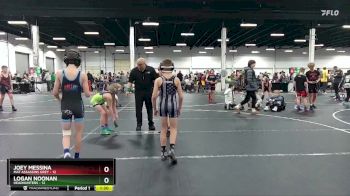 68 lbs Placement (4 Team) - Joey Messina, Mat Assassins Grey vs Logan Noonan, Headhunters