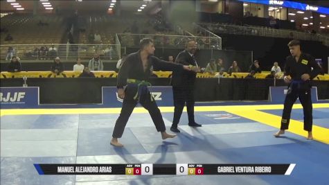Manuel Alejandro Arias vs Gabriel Ventura Ribeiro 2025 Pan Jiu Jitsu IBJJF Championship