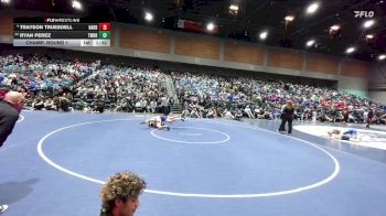 132 lbs Champ. Round 1 - Ryan Perez, Twelve Bridges vs Trayson Truesdell, Harrisburg