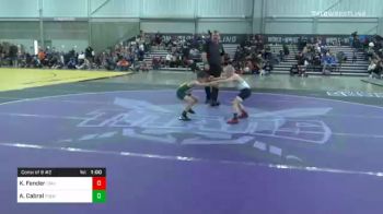 61 lbs Consolation - Kellen Fender, Idaho Gold vs Asher Cabral, Pueblo County