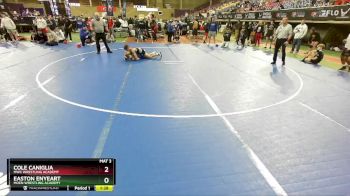 106 lbs Quarterfinal - Cole Caniglia, MWC Wrestling Academy vs Easton Enyeart, Moen Wrestling Academy