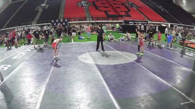 86 lbs Cons. Semis - Brendon Collins, Idaho vs Aiden Quezada, Nevada