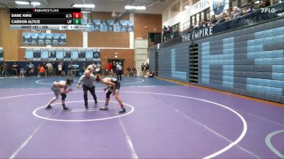 106 lbs Quarterfinal - Dane King, Alta vs Carson Altice, Layton