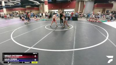 138 lbs Cons. Round 2 - Wesley Patterson, ONE Wrestling Academy vs David Morris, Finesse Wrestling Club