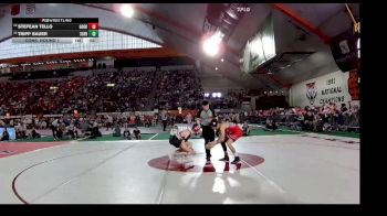 4A 144 lbs Cons. Round 1 - Stefean Tello, Gooding vs Tripp Bauer, South Fremont