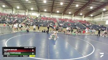 80 lbs Champ. Round 1 - Drake Pommarane, Colorado vs Korvin Bayles, Utah