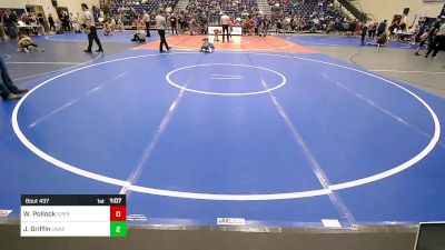 82 lbs Semifinal - Westin Pollock, Sperry Wrestling Club vs Jax Griffin, Unaffiliated