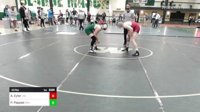 157 lbs Final - Ashton Eyler, Lock Haven vs Peter Pappas, George Mason